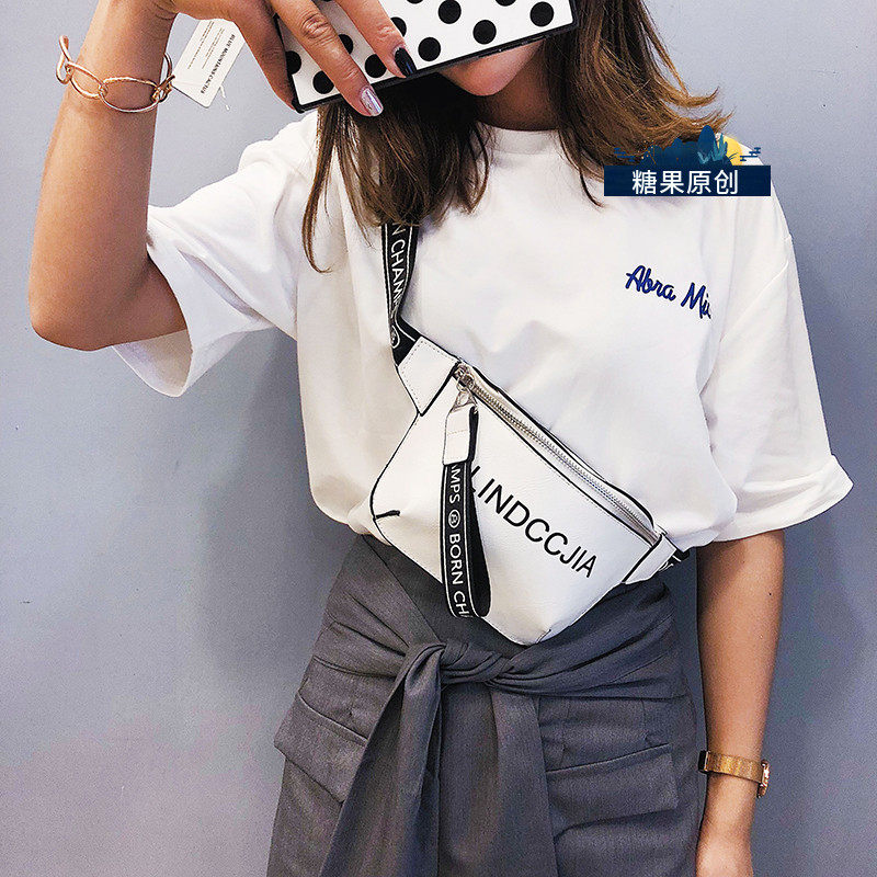 夏天小包包女2018新款潮百搭胸包港风复古少女小挎包chic宽带腰包|ruв категории Сумки, Г - жа сумки - от Buy2taobao.com для оказания профессиональной услуги покупки агента Taobao