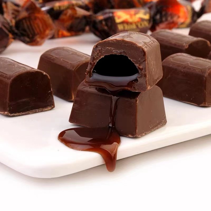 进口俄罗斯酒心巧克力糖香浓可口休闲零食喜糖礼包500克原装包邮