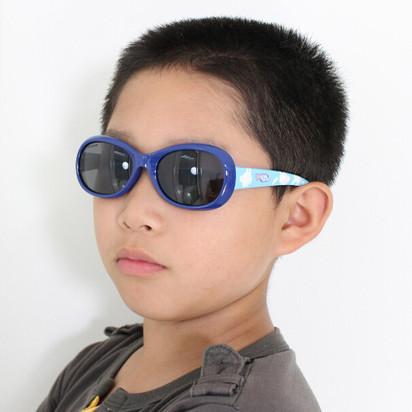 保圣儿童太阳镜 夏男女童偏光太阳眼镜潮防紫外抗UV墨镜 1412