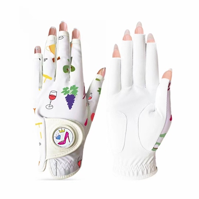 防滑透气时尚女手套防晒皮手套