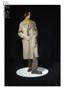 双面羊绒大衣设计师款高级感呢子风衣澳毛薄轻薄休闲风中长外套男