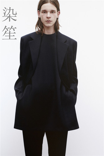 秋冬新款羊毛西服羊绒西装男外套