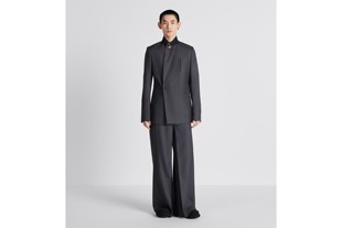 2026秋冬新品D家西服斜纹羊毛西装外套正装套装定制宽松大码男款