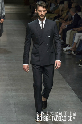 春秋西服羊毛西装手工定做正装
