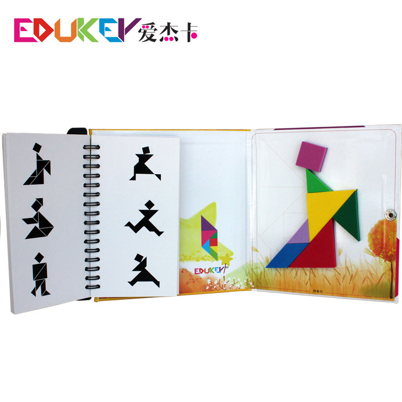 magnetic Tangram children Early education development intelligence Jigsaw puzzle pupil first grade Large teaching match Toysin the Toy/Childs/Puzzle/Building block/Model , Beads/Jigsaw/Pair/Disassembly/Beat Toy , Jigsaw/Puzzle  category - from Buy2taobao.com to provide professional Taobao agent buy service