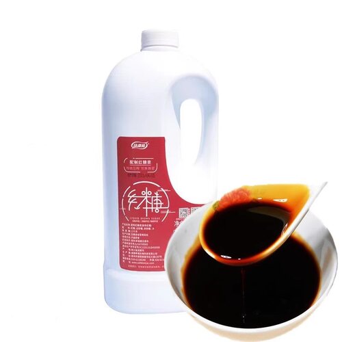 康雅酷液体红糖浆 冰粉配料专用红糖水桶装3kg商用酱汁液糍粑浓缩