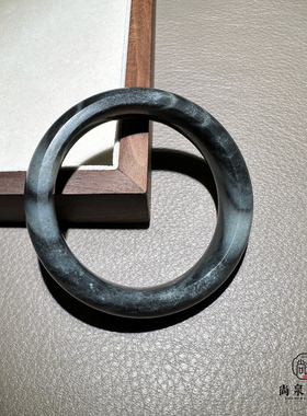 新疆和田玉籽料青花手镯58.5圈