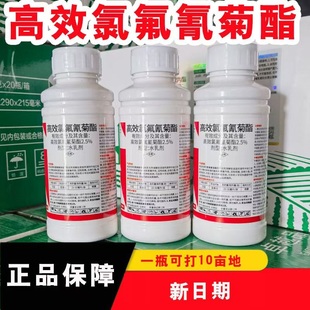 农药高效氯氟氰菊酯蔬菜青虫杀虫剂喷雾冲施灌溉杀地下地上害虫