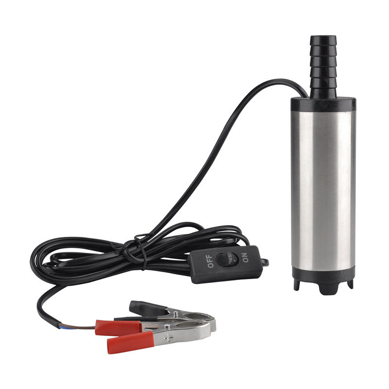 小型离心泵12v24v加柴油泵潜水油泵油桶抽油泵小油泵抽水小潜水泵