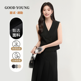GOOD YOUNG西装春夏套装女面试正装通勤西服外套教资艺考职业套