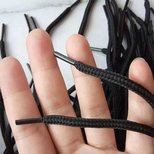 圆鞋带账绳凭证装订线财务会计账本绳黑色圆形50/80/90档案绳绳子