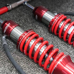 适用于LC100丰田4700改装博奋德PFD60氮气8段可调减震器弹簧套件