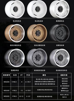 百路驰KM3轮胎轮毂越野专用
