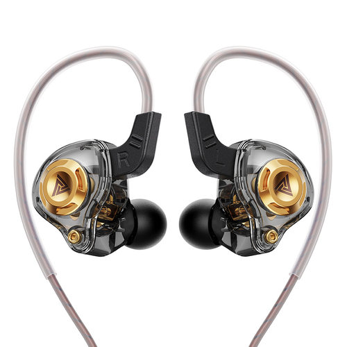 星辰音海AK6 SRSHiFi有线耳机入耳式游戏动圈耳机 HiFi音质重耳机
