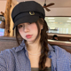 透气贝雷帽女韩系气质复古百搭显脸小时尚 薄款 八角帽 夏季 2025新款