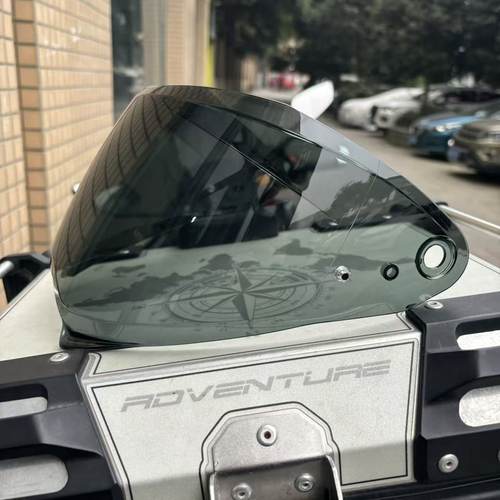 HJC镜片原厂F70配件v10深茶色镜片RPHA1N镜片C10尾翼黑片