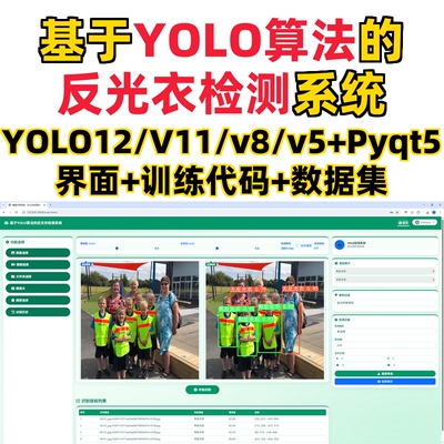 基于深度学习的反光衣检测系统(YOLO12/11/v8/v5模型+django)