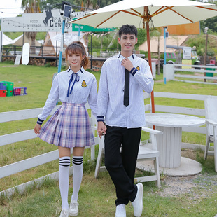 中小学生大合唱班服诗朗诵演出服装歌咏比赛校服初中生集体表演服
