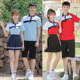 运动会毕业照服装 夏季 中学生学院风小学生班服初中生短袖 校服套装