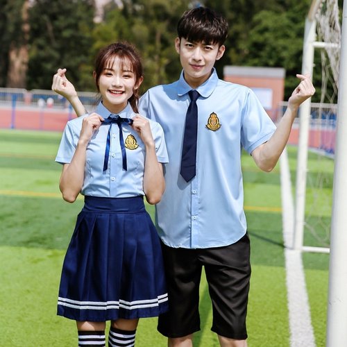 中小学生韩国jk制服学院风英伦班服套装男女初三高三运动会服装潮