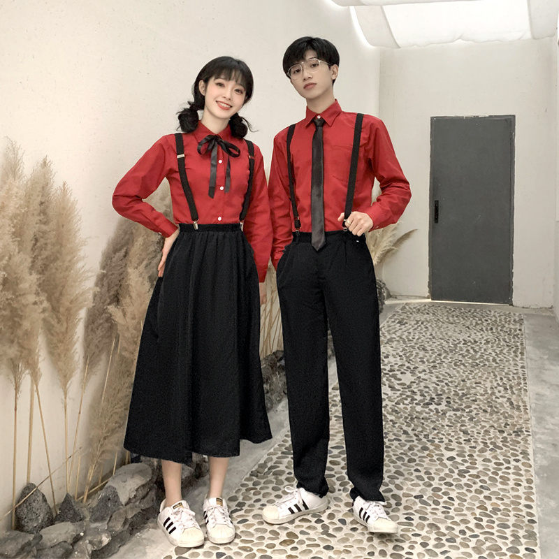 学院风校服秋季高中生中学生班服演出服运动会韩国JK制服合唱服装