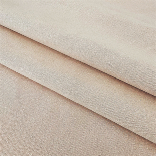 纯色棉麻料子裤子衬衫裙子服装面料手工diy包包桌布布料