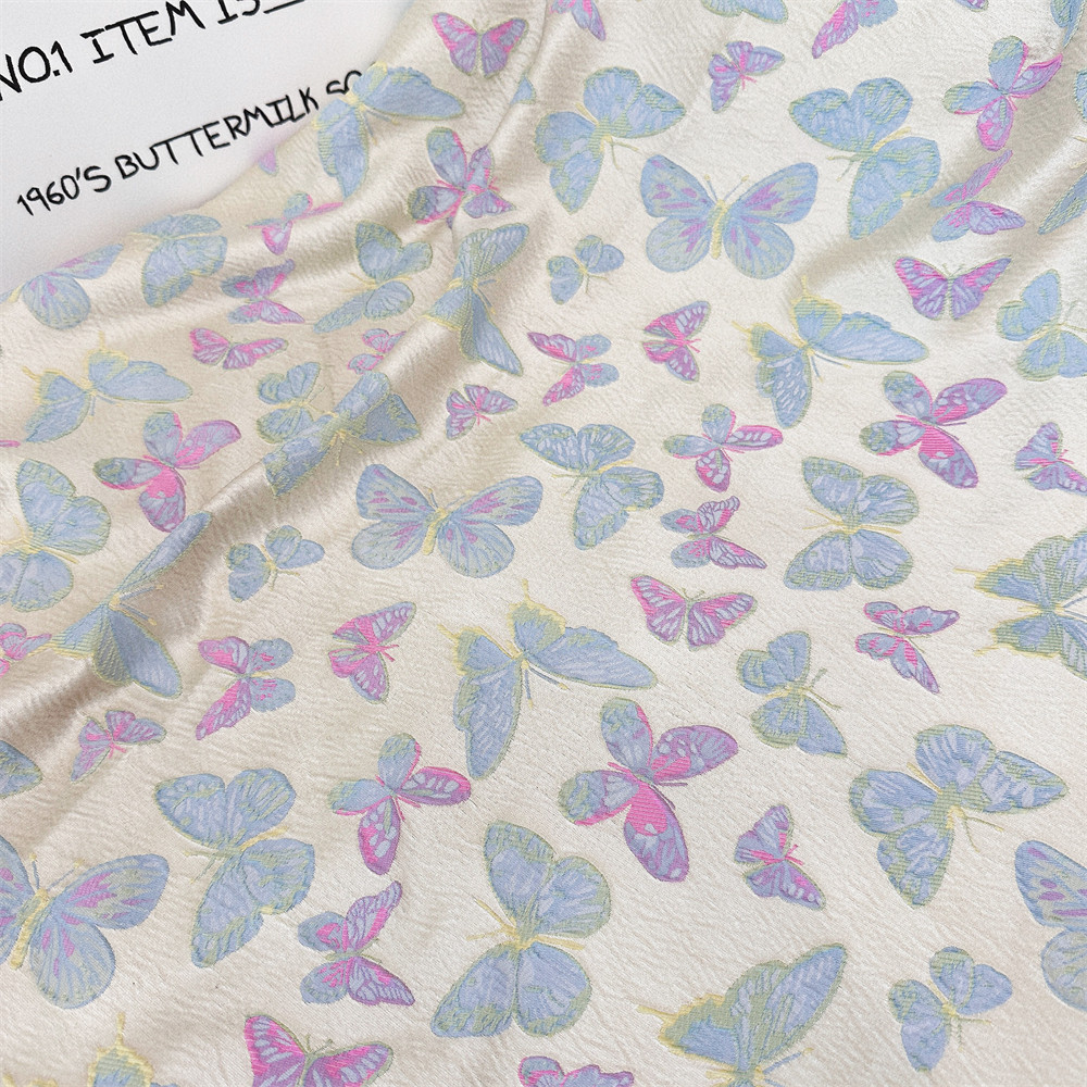 布亦 连衣裙半身裙服装面料手工diy包包沙发套抱枕套桌布窗帘布料