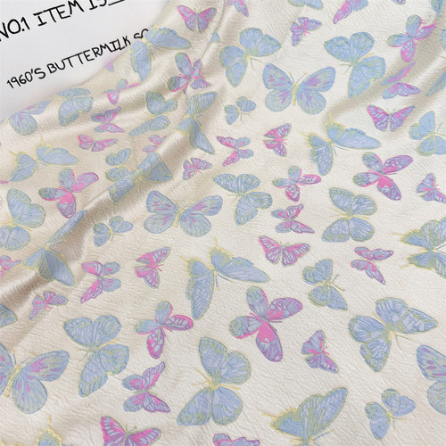 布亦 连衣裙半身裙服装面料手工diy包包沙发套抱枕套桌布窗帘布料