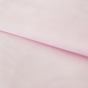 子床单纯色水洗棉服装 半身裙裤 面料diy包包布料 斜纹粉色衬衫 布亦