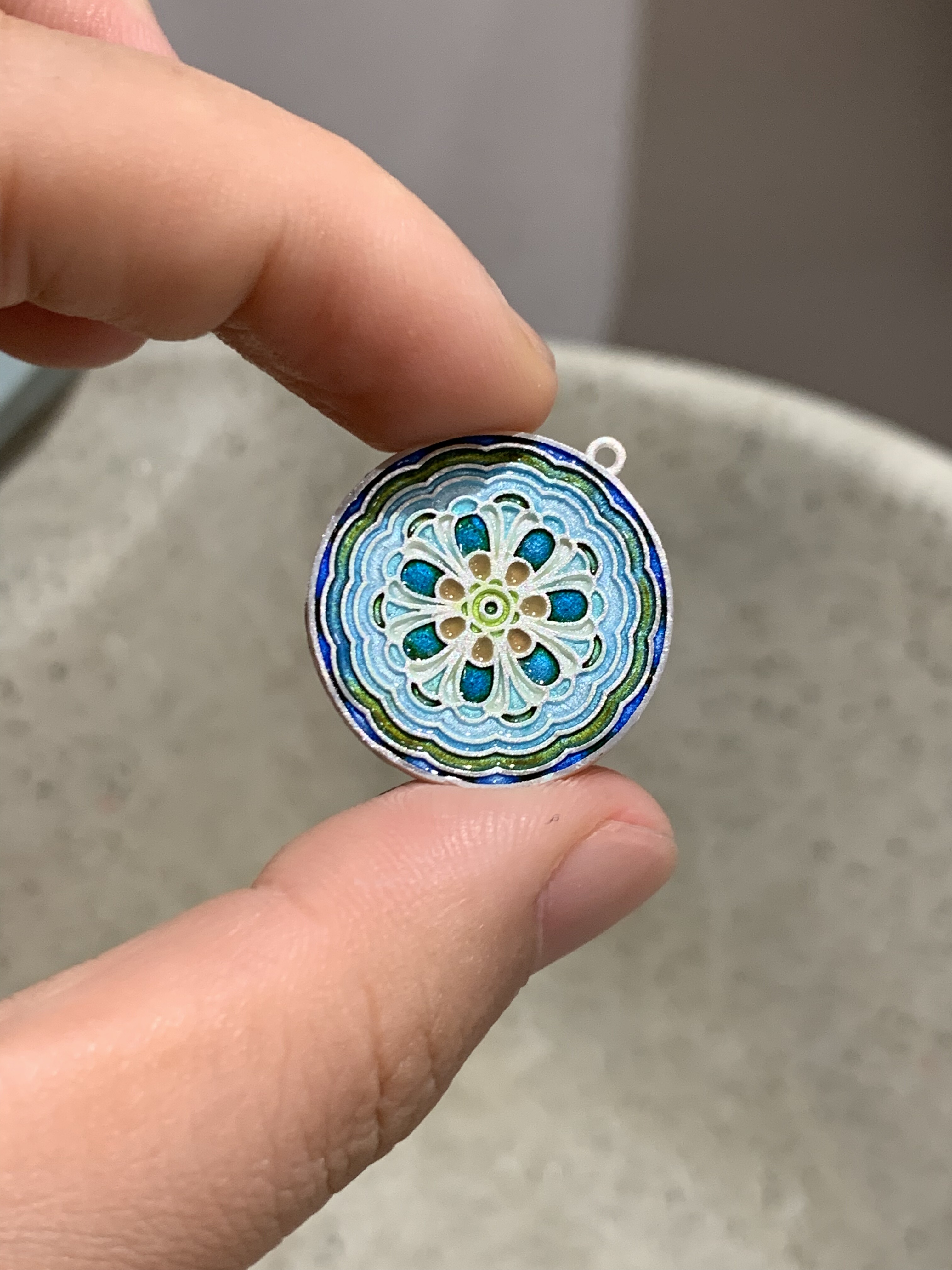 纯银掐丝珐琅吊坠99足银素胎高温珐琅底胎珐琅彩吊坠银胎,饰品/流行首饰/时尚饰品新,银饰吊坠,淘宝优惠券,粉丝福利购,淘宝优惠卷