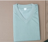 晨练短袖 运动套装 短裤 V领快干短袖 淡绿色特价 衫 速干夏季