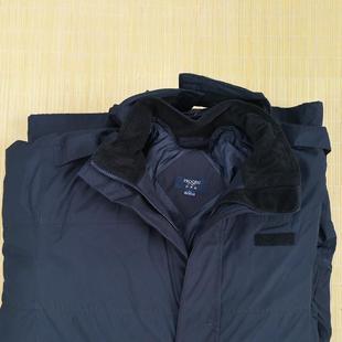 大牌寒区防寒服 新雪丽黑色防寒棉衣 高寒地区防寒保暖中长款棉服