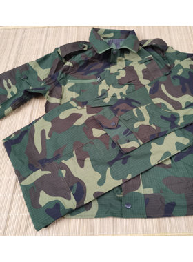 品质典范包真包纯正品老库存87迷彩服经典怀旧收藏大花夏季工作服