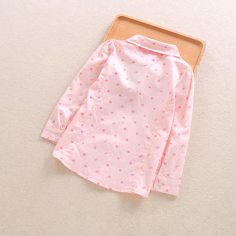 Chemise fille à manche longue - Ref 2085723 Image 4