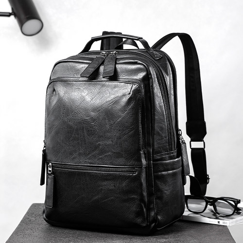 男包商务双肩包通勤文件电脑包