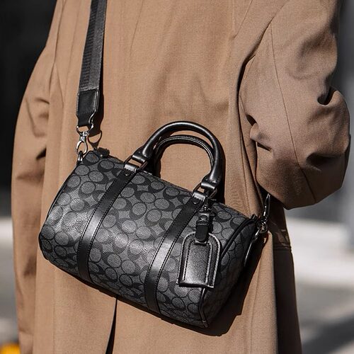 潮牌时尚男士小挎包情侣街头男包