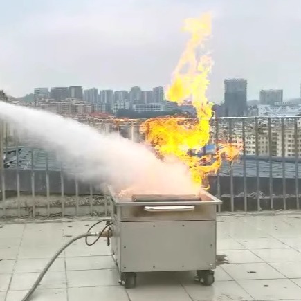 干粉真火模拟器 真火模拟训练装置 消防训练装置消防演习专用桶