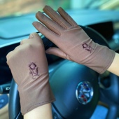 高弹力氨纶手套手袜防晒防紫外线防太阳礼仪接待珠宝春夏秋季 薄款