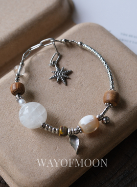 WAYOFMOON蒲公英水晶高级手链