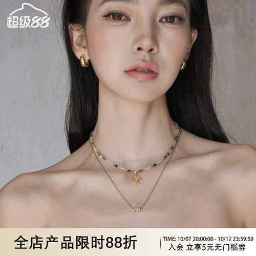 WAYOFMOON童趣小鲨鱼吊坠项链