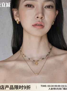 WAYOFMOON童趣小鲨鱼吊坠项链