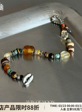 WAYOFMOON琉璃虎眼石拼色手链