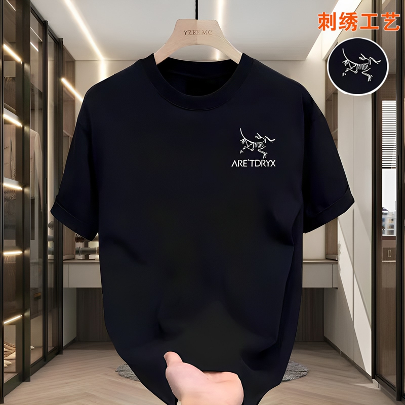 男士夏季纯棉短袖t恤打底衫320g