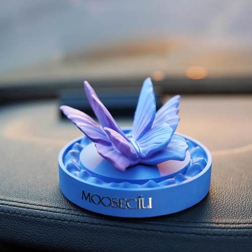 扩香石蝴蝶香薰车内摆饰暮色十里