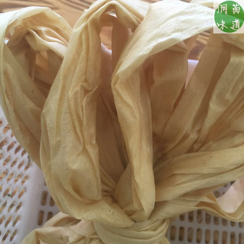 怀化湖南带子一斤豆腐皮湘西特产