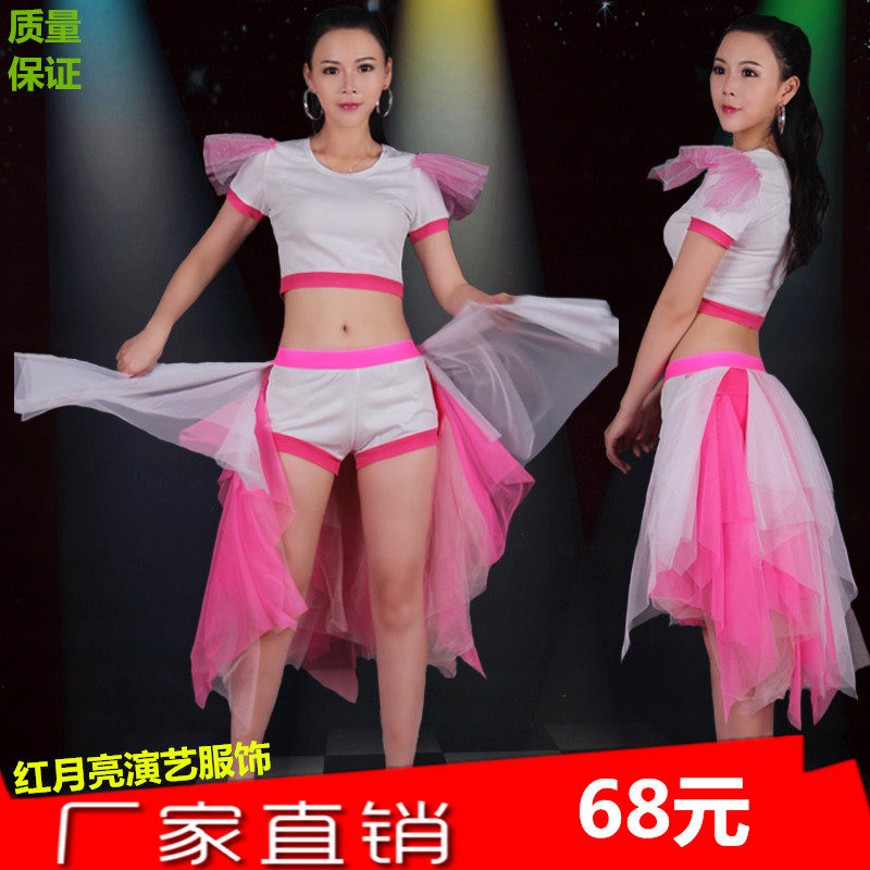 钢管大气开场女歌手长尾舞台装图片