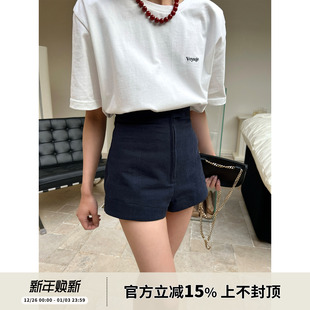 SOTHEA 经典版型100全棉高腰A型短裤/chao显腰显瘦显腿长裤子女夏