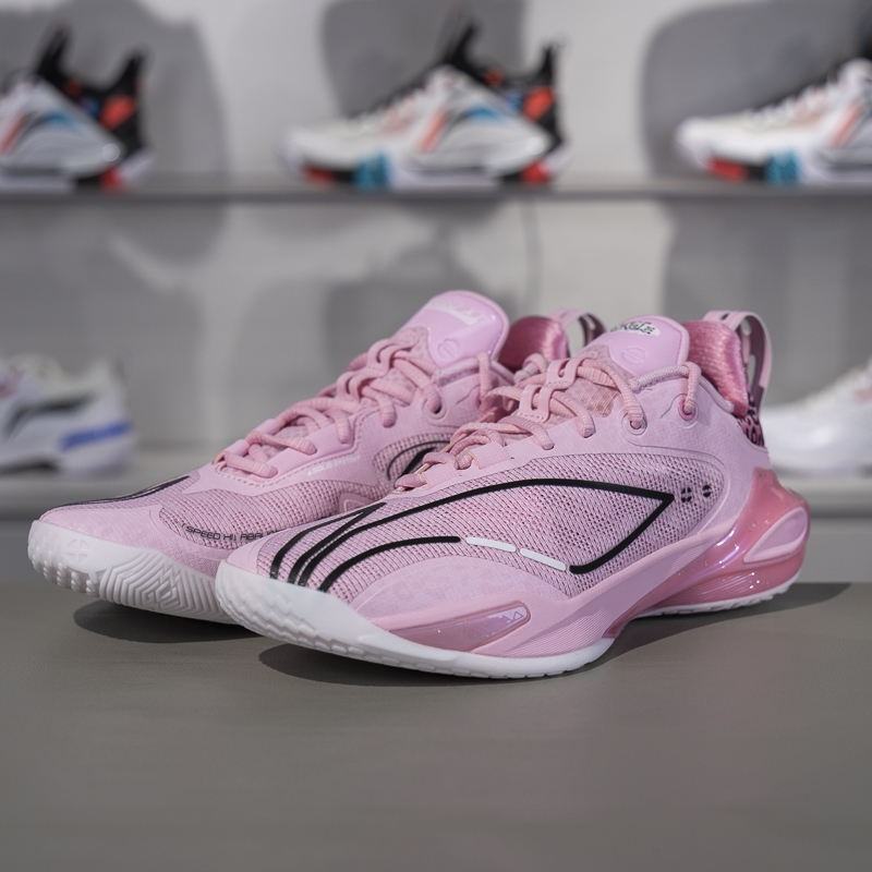 李宁闪击11篮球鞋男2024新款双䨻缓震后驱耐磨实战比赛鞋ABAU053