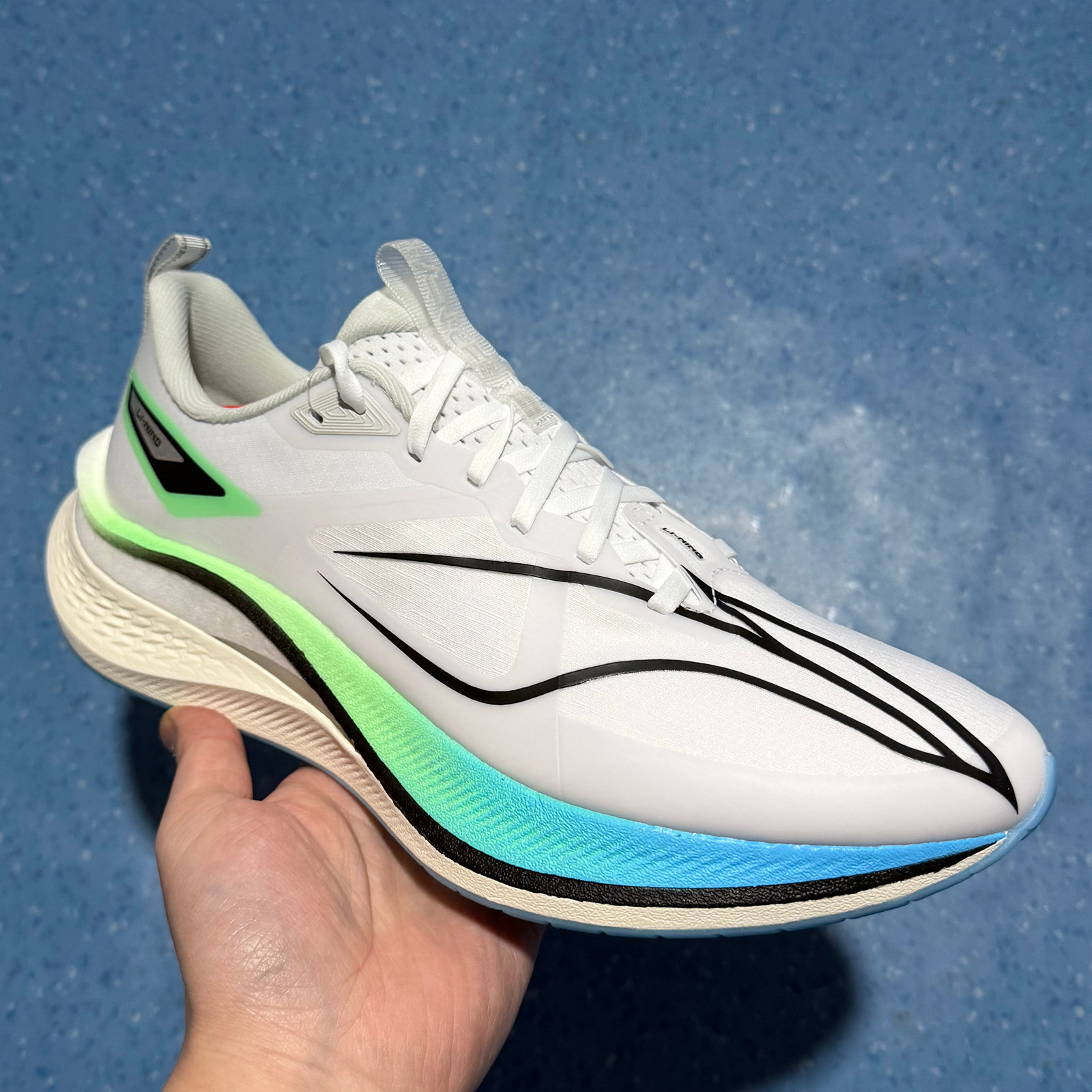 李宁赤兔7PRO跑鞋体测训练反光轻量高回弹竞速运动跑步鞋ARPU001