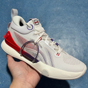 ABAU105 低帮减震耐磨比赛鞋 李宁闪击8Premium䨻科技男鞋 篮球鞋